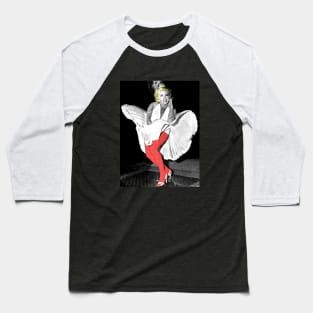 Marilyn 'Dress' Baseball T-Shirt